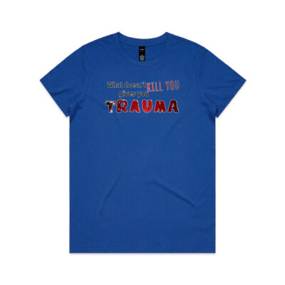 Women's Trauma Tee (Red) Thumbnail