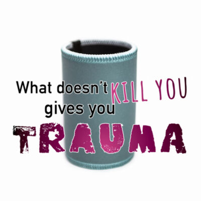 Trauma Stubby Cooler (Pink) Thumbnail