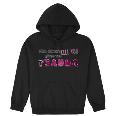 Trauma Hoodie (Pink) Thumbnail